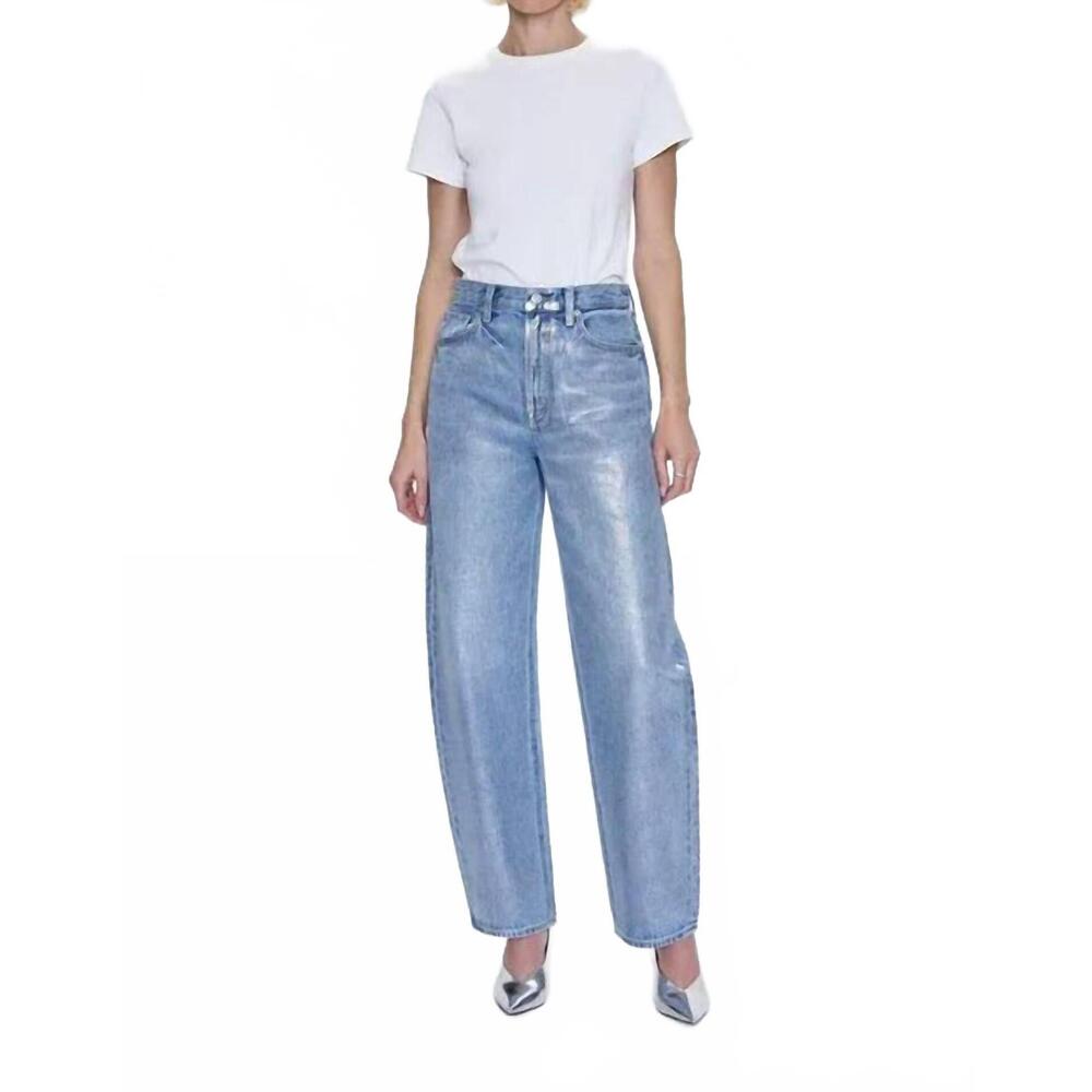NEW PISTOLA wes high rise barrel jeans in spellbound